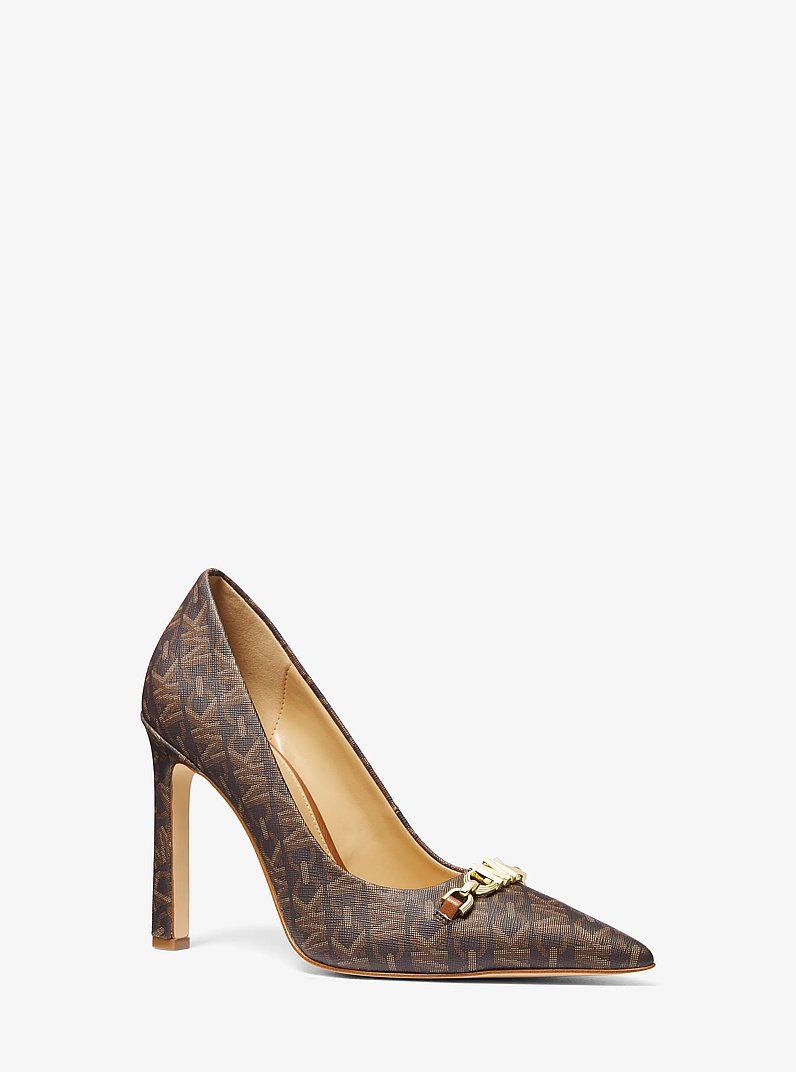 Tiffanie Empire Signature Logo Pump
