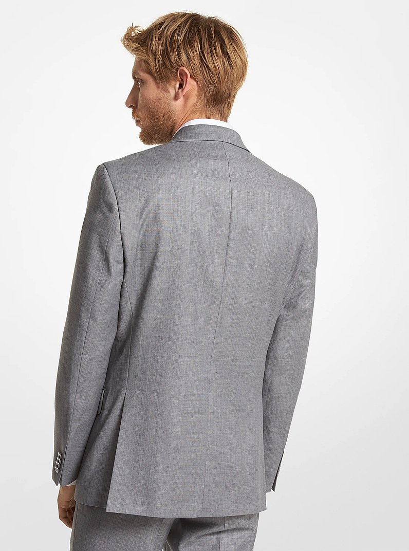 Modern-Fit Wool Blend Sports Coat