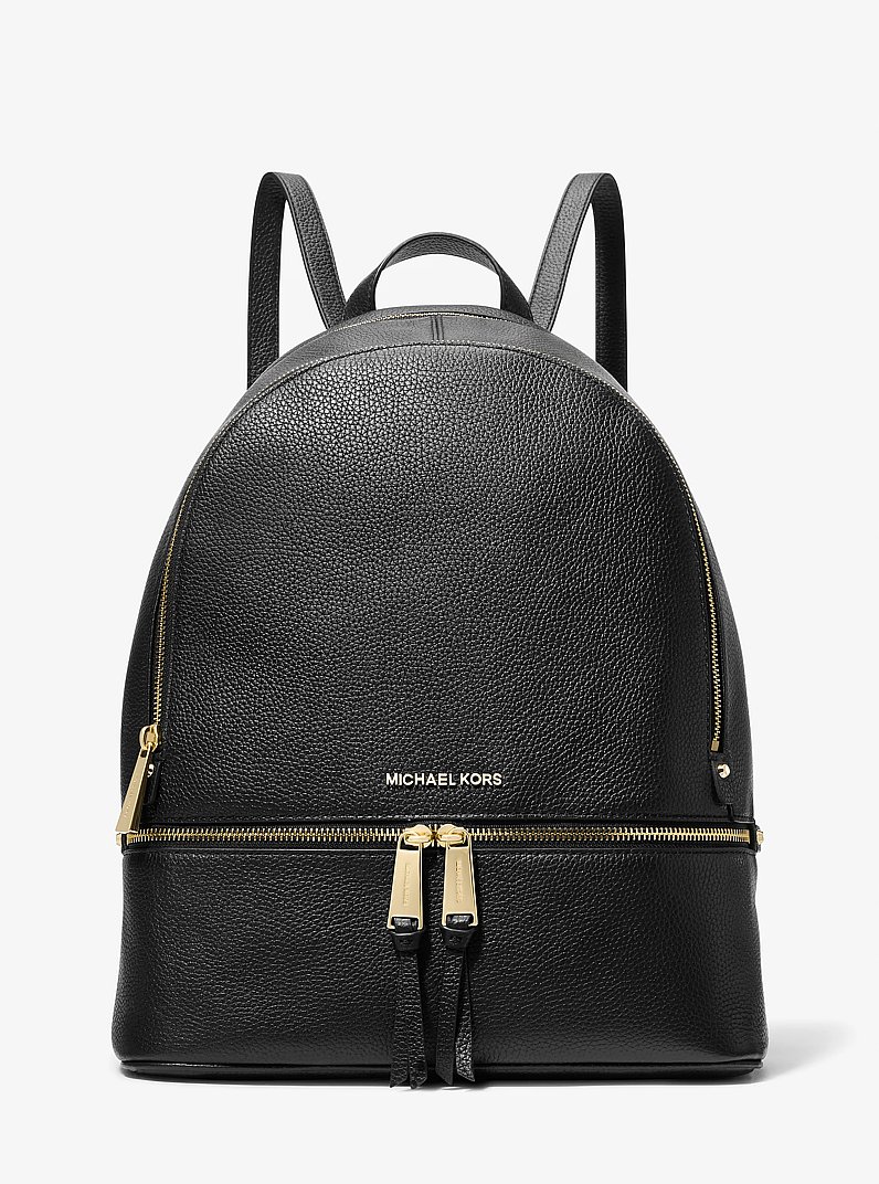 Rhea Large Leather Backpack