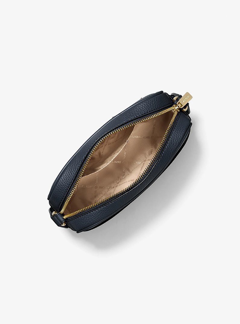Jet Set Medium Camera Crossbody Bag in NAVY | Michael Kors