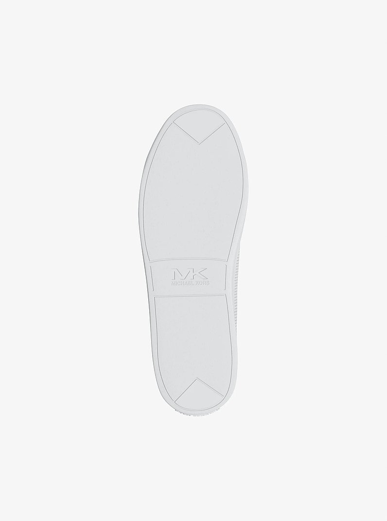 Jacob Mixed-Media Sneaker in PL OCN MLTI | Michael Kors