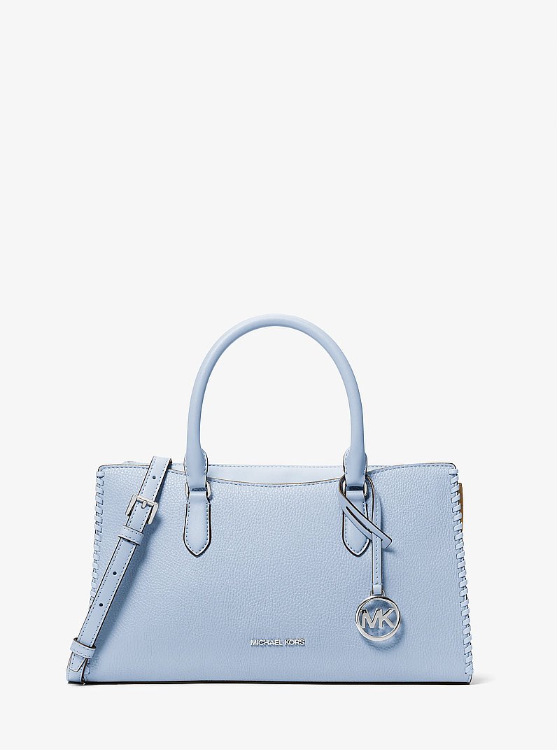 Sacoche Arden de taille moyenne &agrave; fermeture &eacute;clair sur le dessus in OC&Eacute;AN P&Acirc;LE | Michael Kors