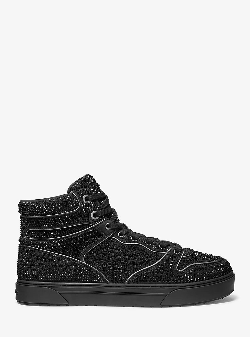 Espadrille montante Barett d&eacute;cor&eacute;e en n&eacute;opr&egrave;ne