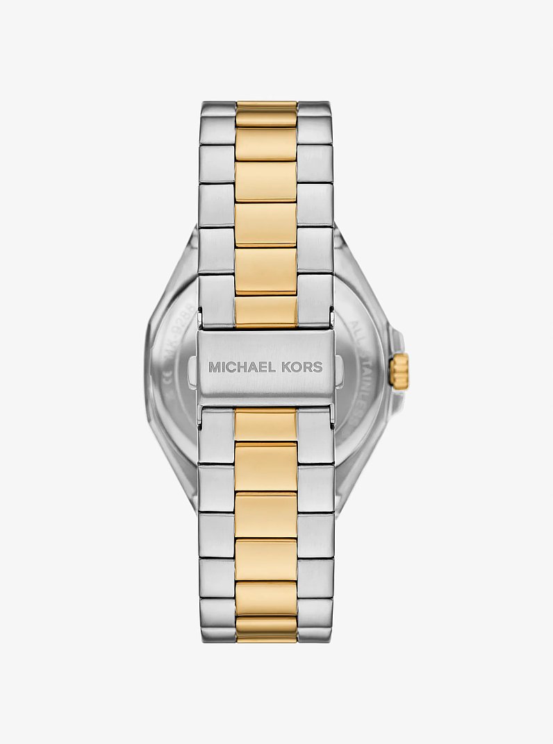 Oversized Callum Two-Tone Watch in TWO TONE | Michael Kors