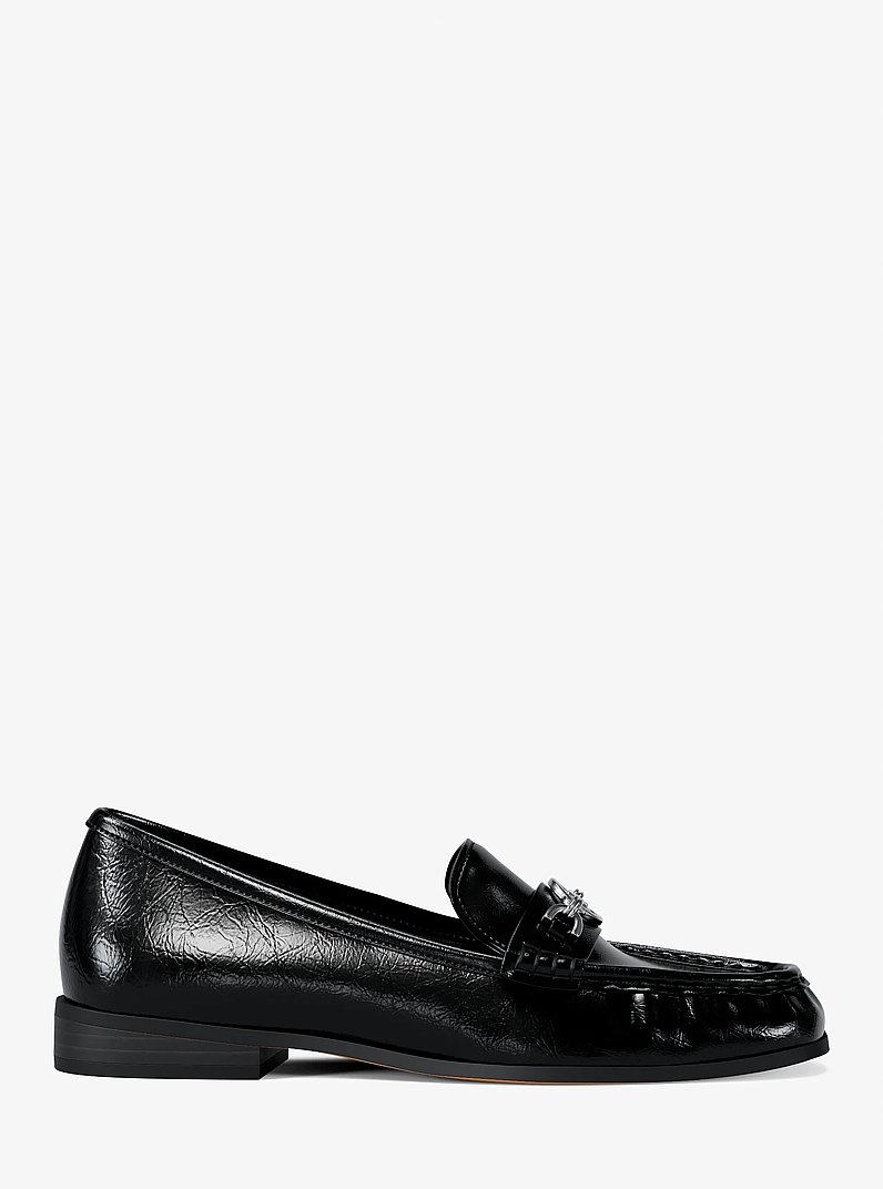 Kacey Patent Loafer in BLACK | Michael Kors