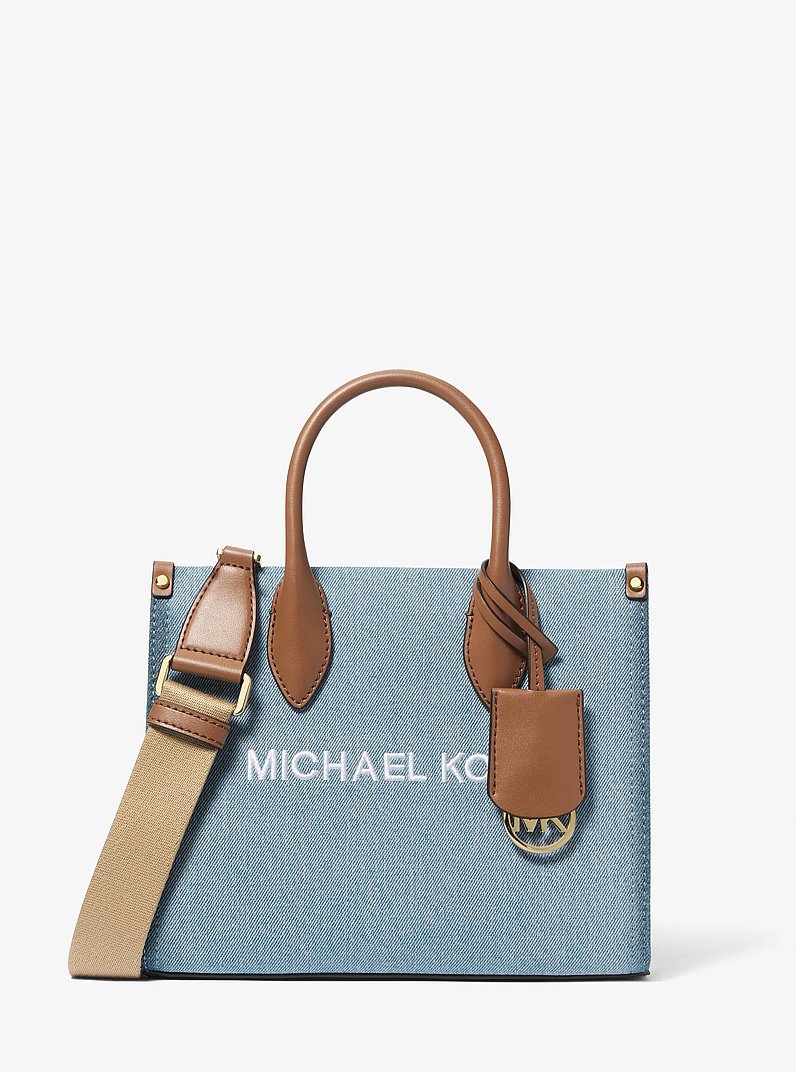 Mirella Small Denim Crossbody Bag