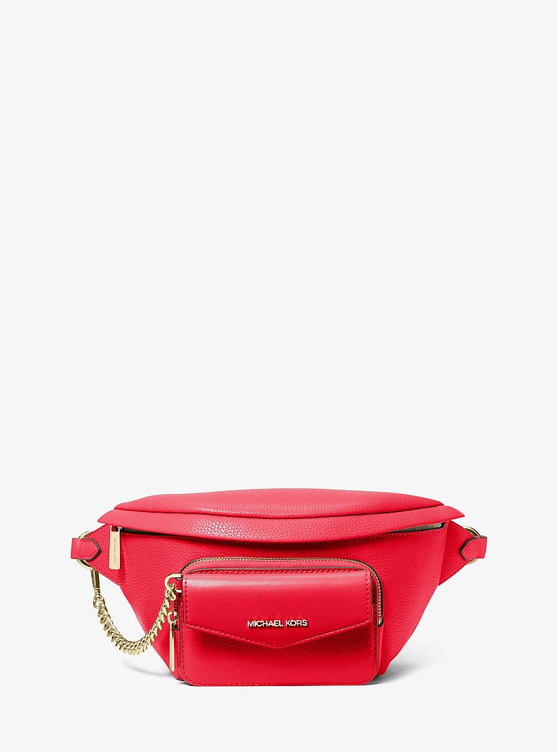 Maisie Large Pebbled Leather 2-in-1 Sling Pack