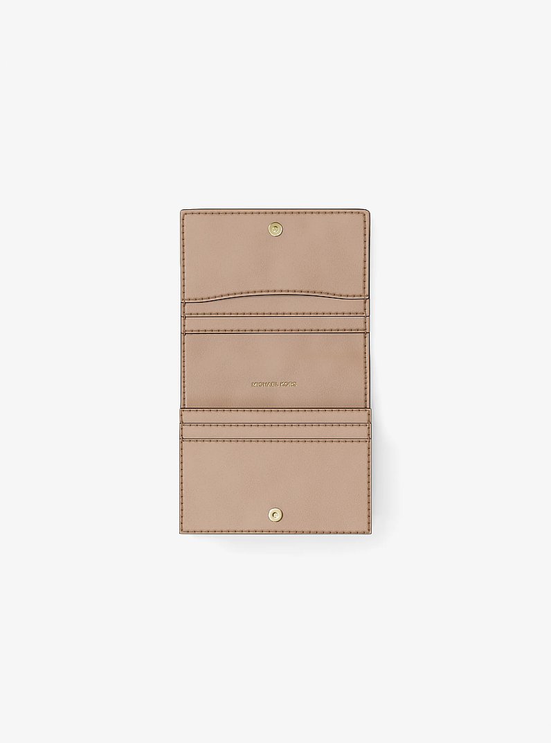 Billetera Hamilton Moderne peque&ntilde;a de piel in CAQUI | Michael Kors