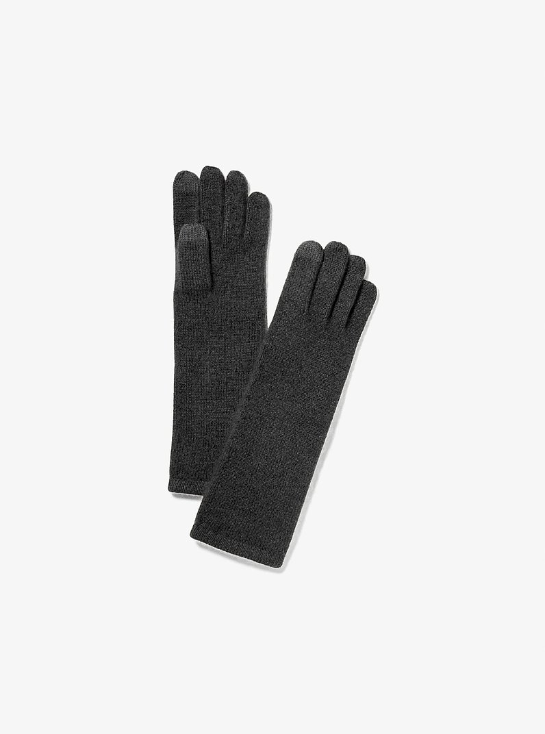 Cashmere Gloves in BLACK | Michael Kors