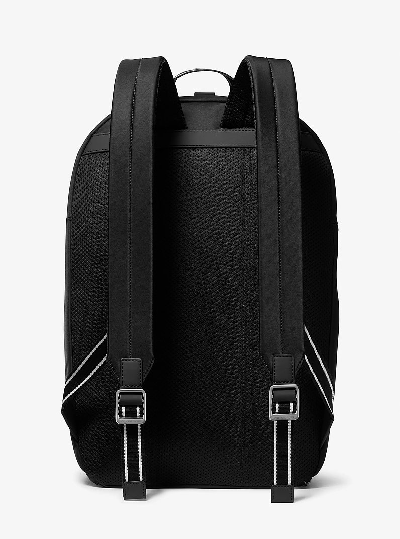 Lautner Nylon Duffle Backpack in BLACK | Michael Kors