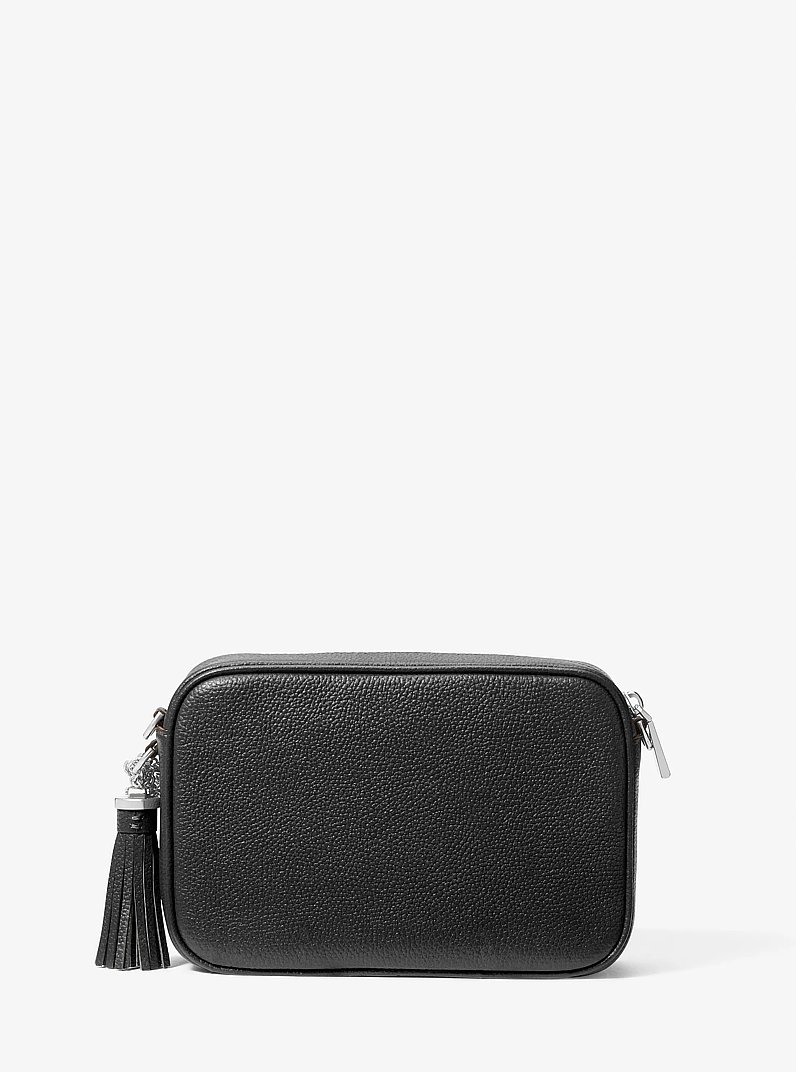 Umh&auml;ngetasche Ginny aus Leder in SCHWARZ | Michael Kors