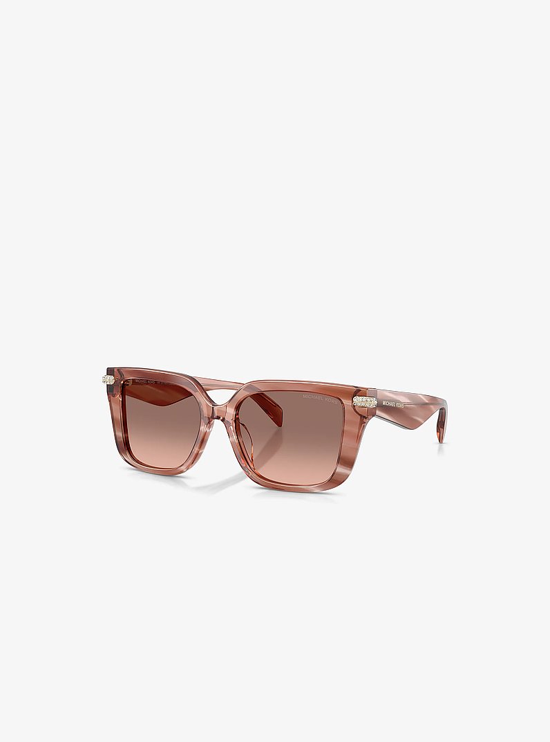 Santo Domingo Sunglasses in BLUSH HORN | Michael Kors