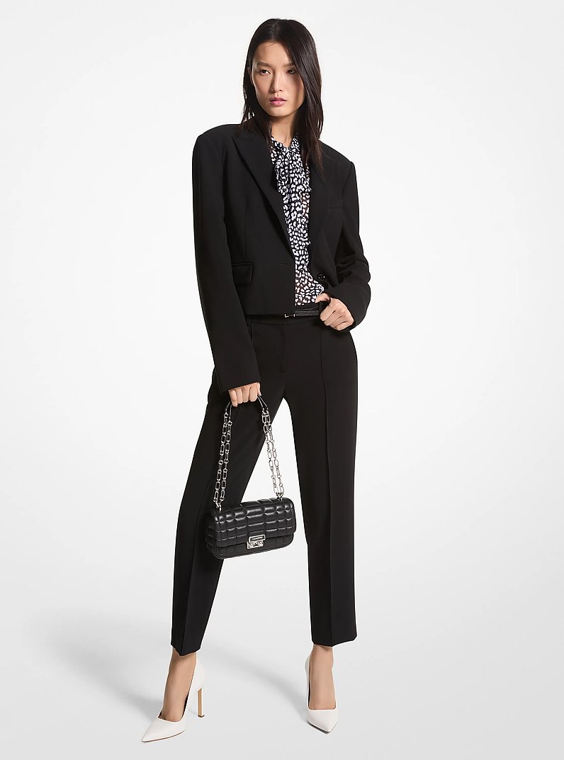 Crepe Pants in BLACK | Michael Kors