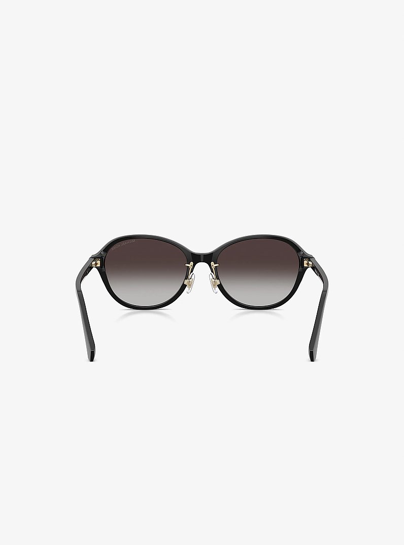 Half Moon Sunglasses in BLACK | Michael Kors