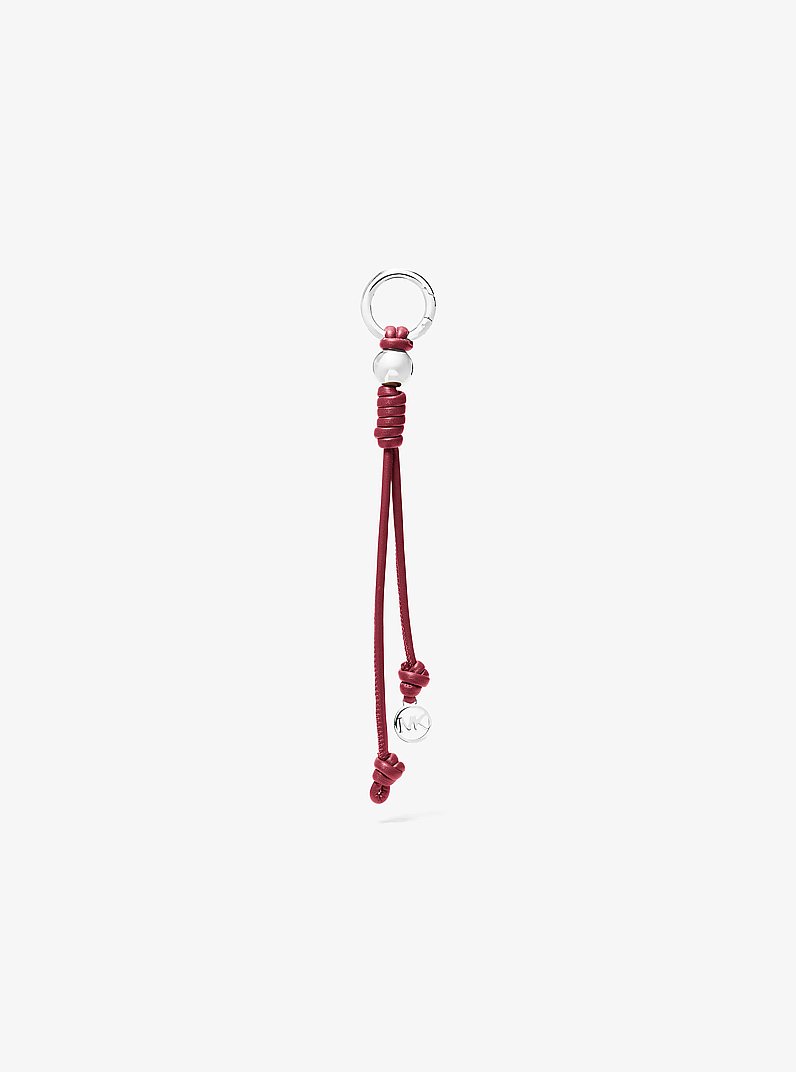 Colgante de cuerda anudada para bolso in GRANATE | Michael Kors