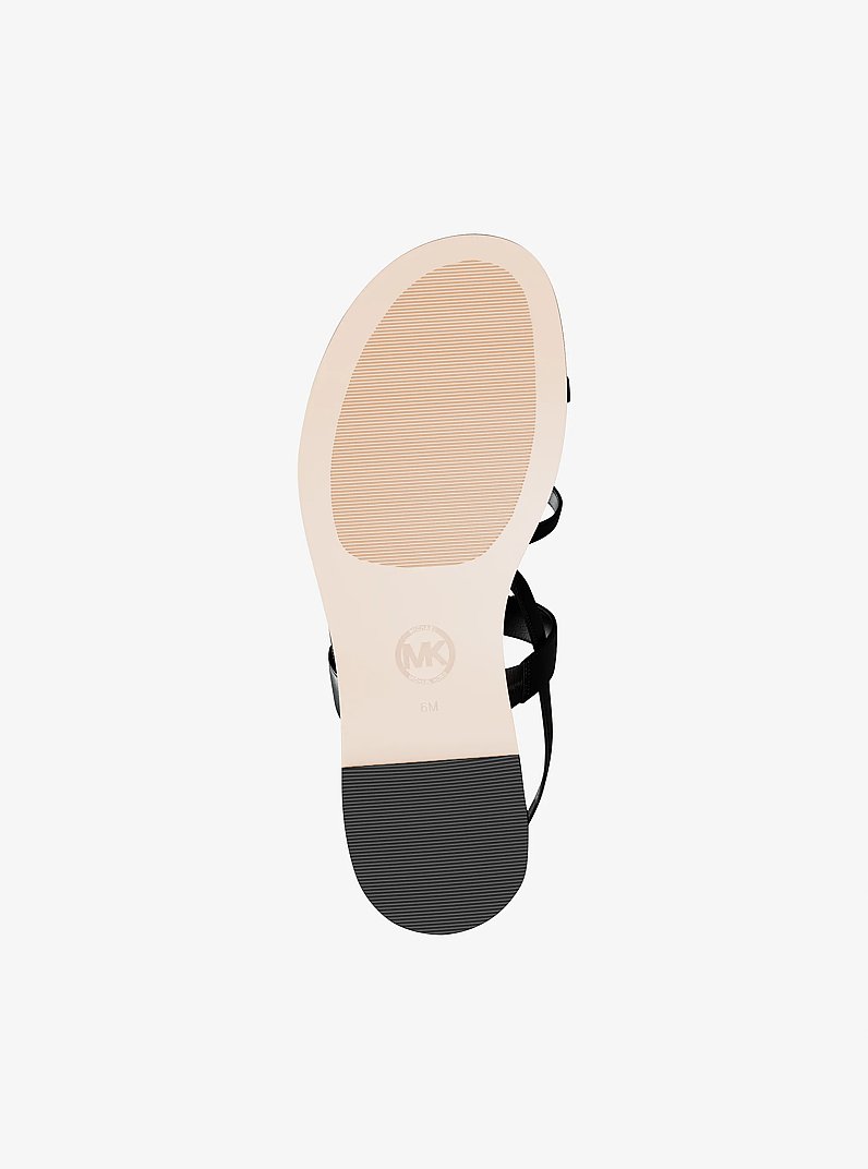 Sandale Carson en cuir in NOIR | Michael Kors