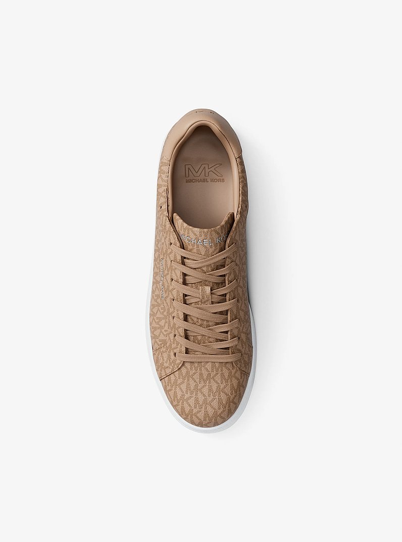 Zapatilla Keating con logotipo exclusivo in CAQUI | Michael Kors