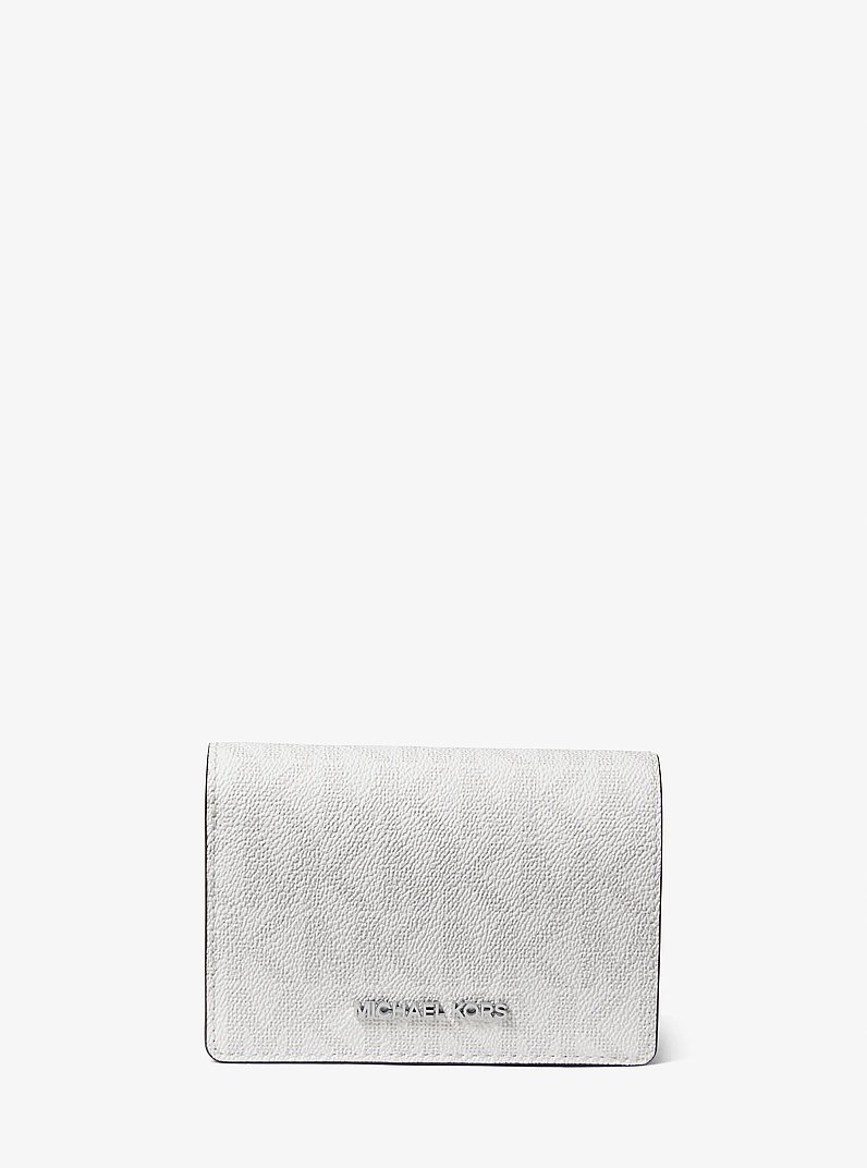 Jet Set Medium Signature Logo Wallet
