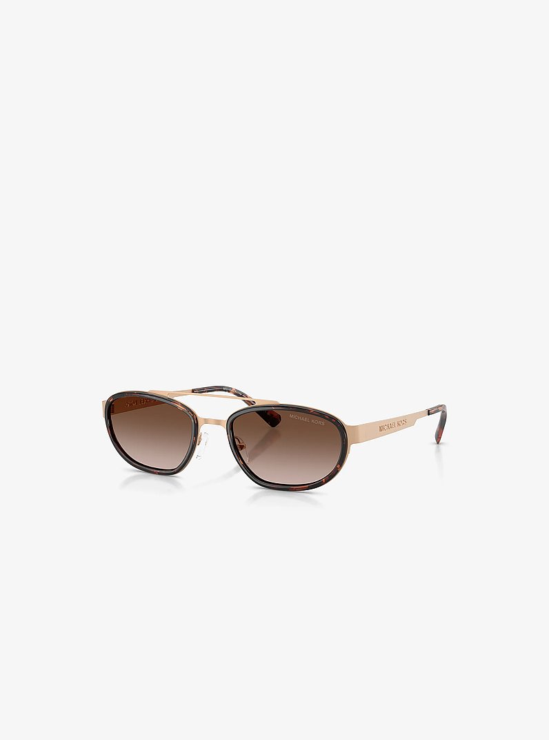 Suffolk Sunglasses in BEIGE GOLD | Michael Kors