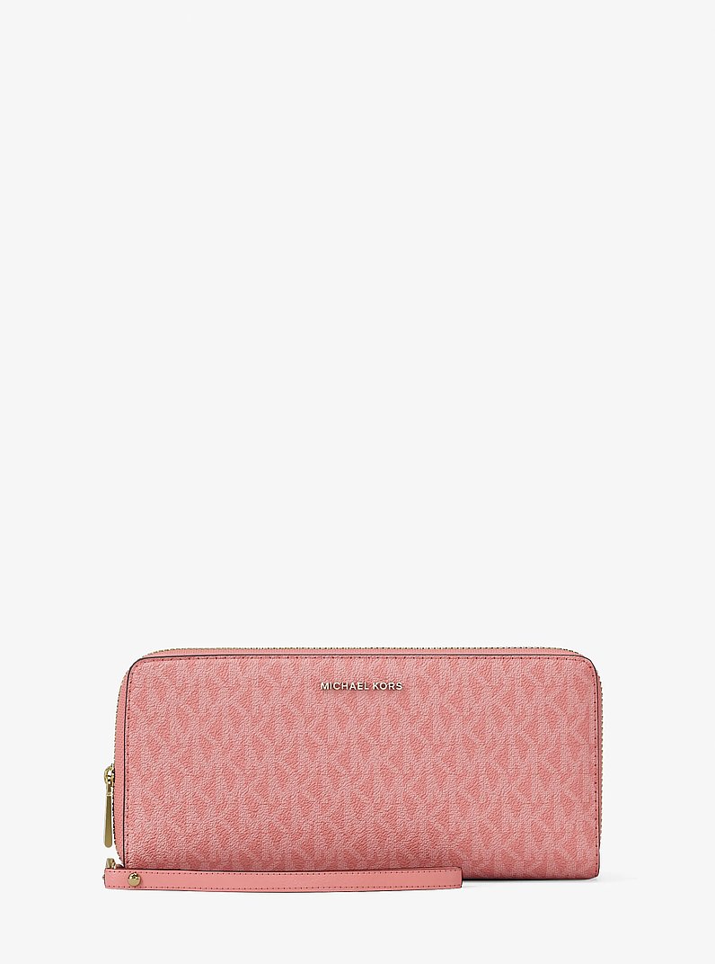 Large Logo Continental Wallet in PRIMROSE | Michael Kors