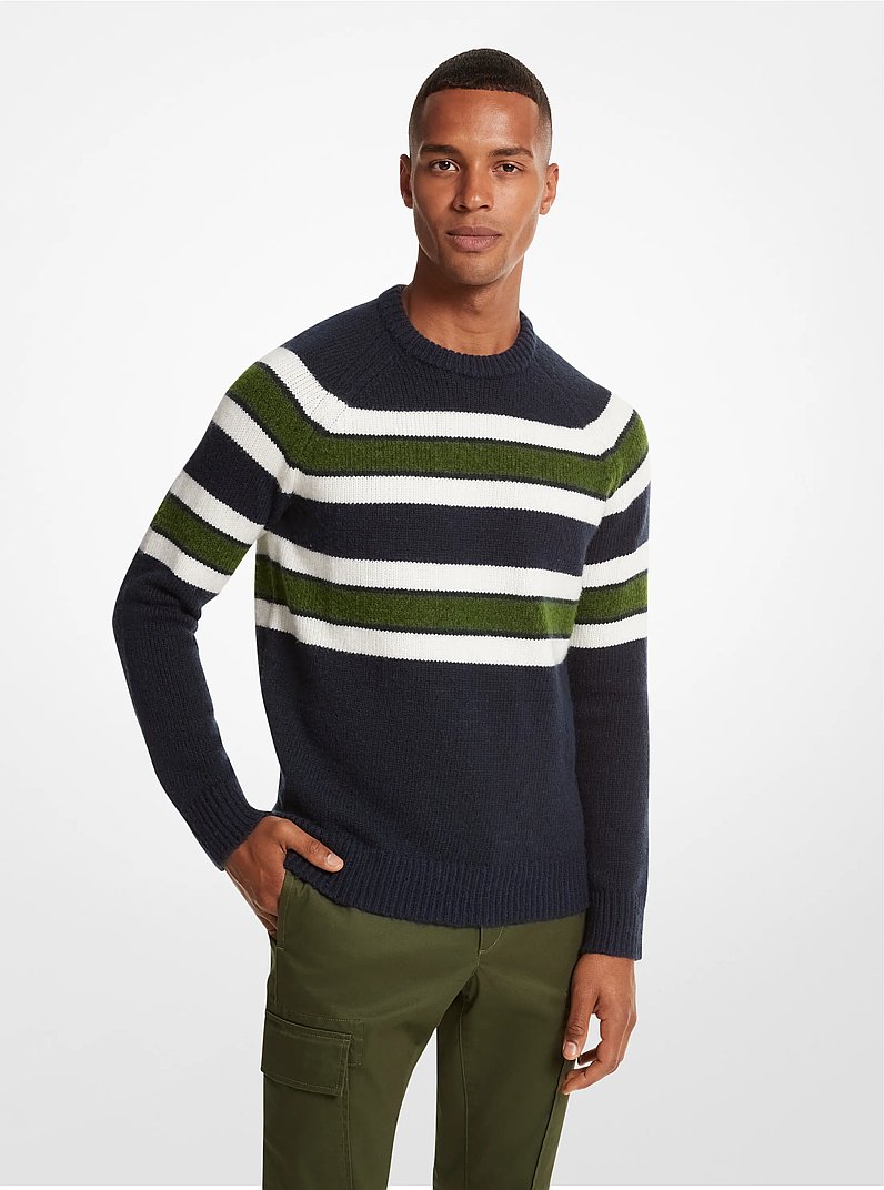 Striped Knit Sweater