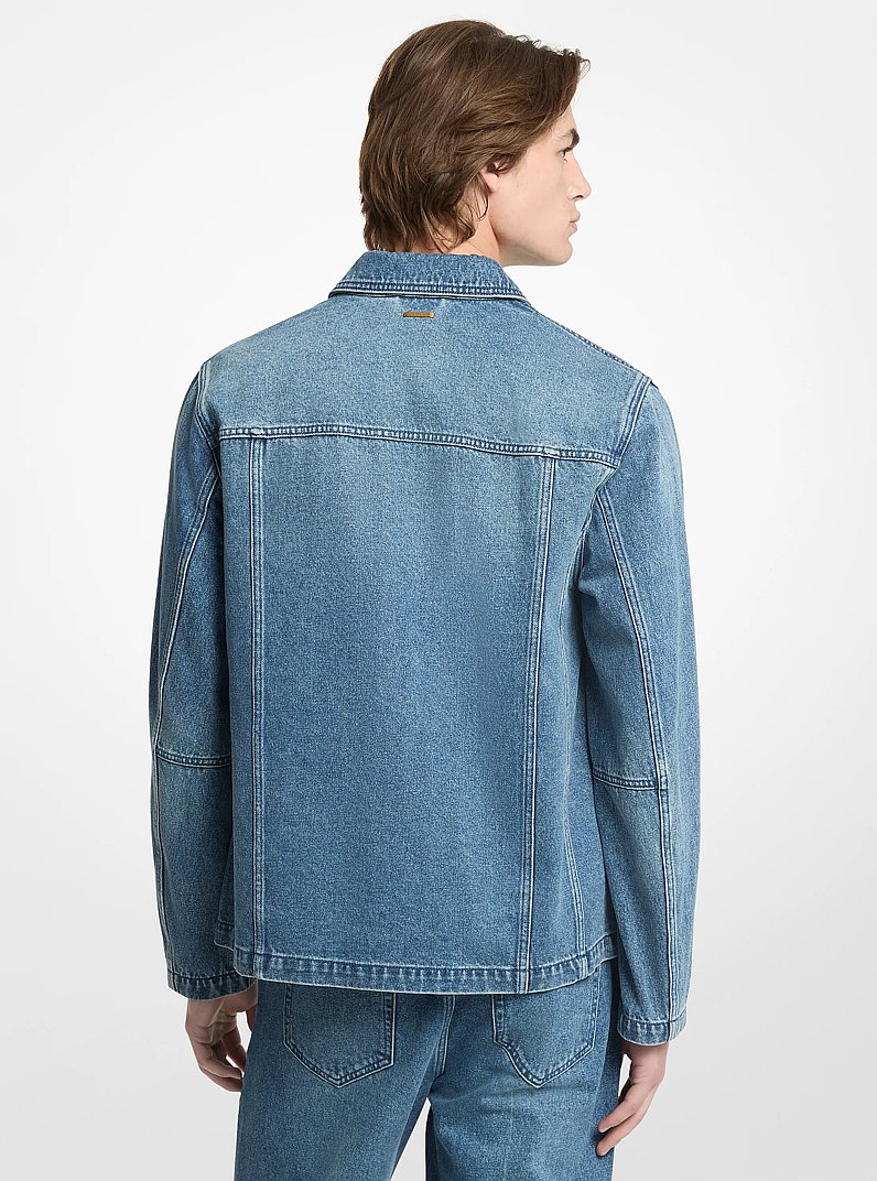 Denim Chore Jacket in DUSK BLUE WASH | Michael Kors