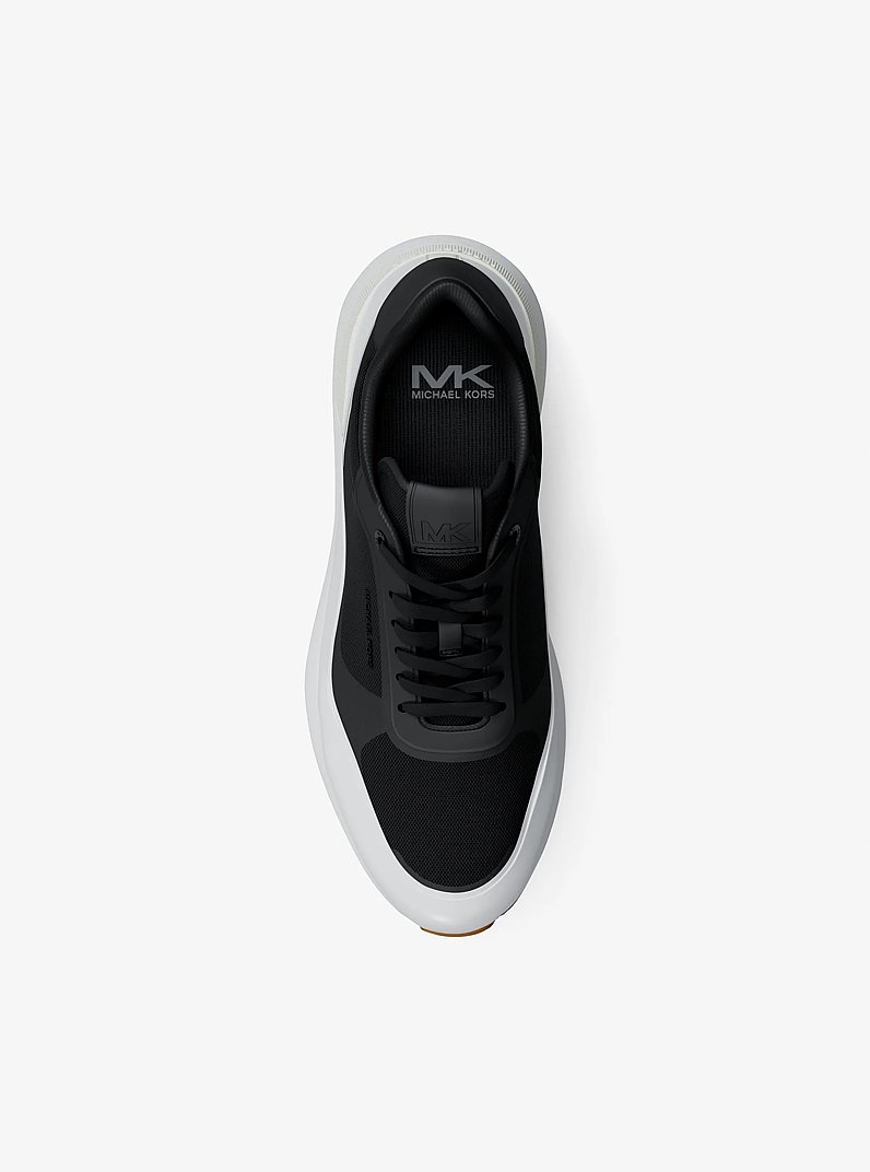 Sneaker Trevor aus Materialmix in SCHWARZ/WEISS | Michael Kors