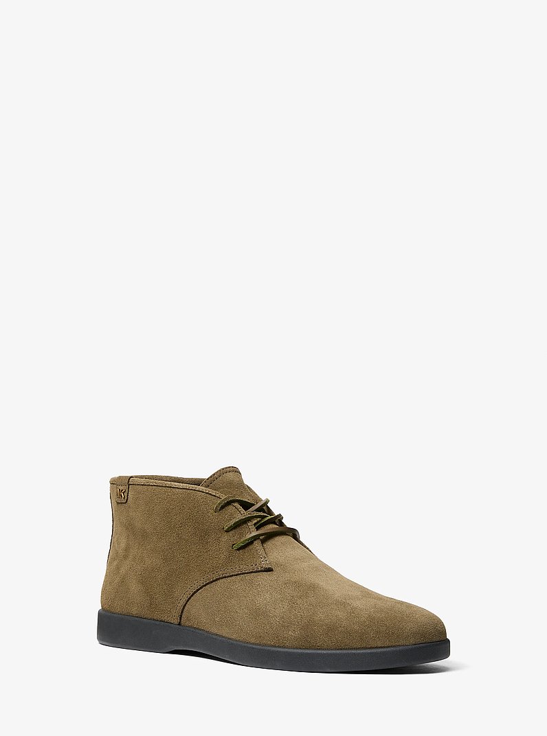 Wesley Suede Boot in LODEN | Michael Kors