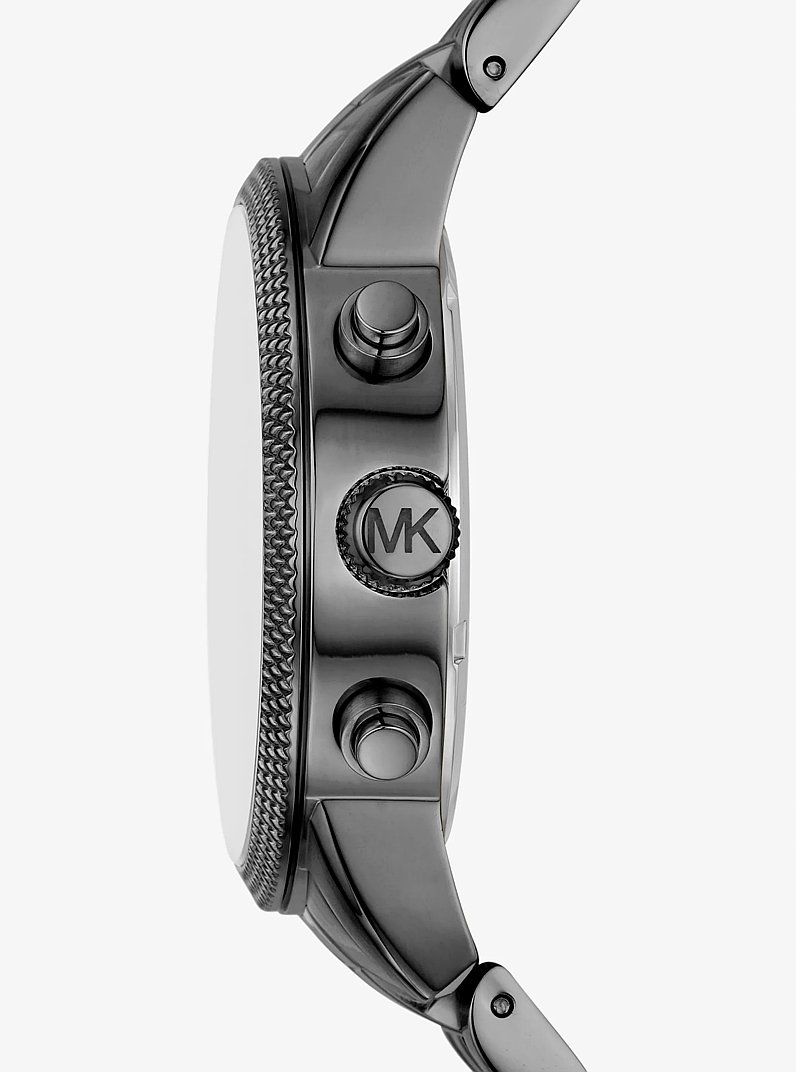 Reloj Hutton oversize en tono plomizo in PLOMIZO | Michael Kors