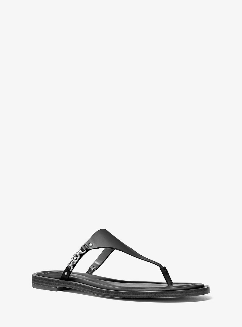Sandale Daniella en cuir in NOIR | Michael Kors