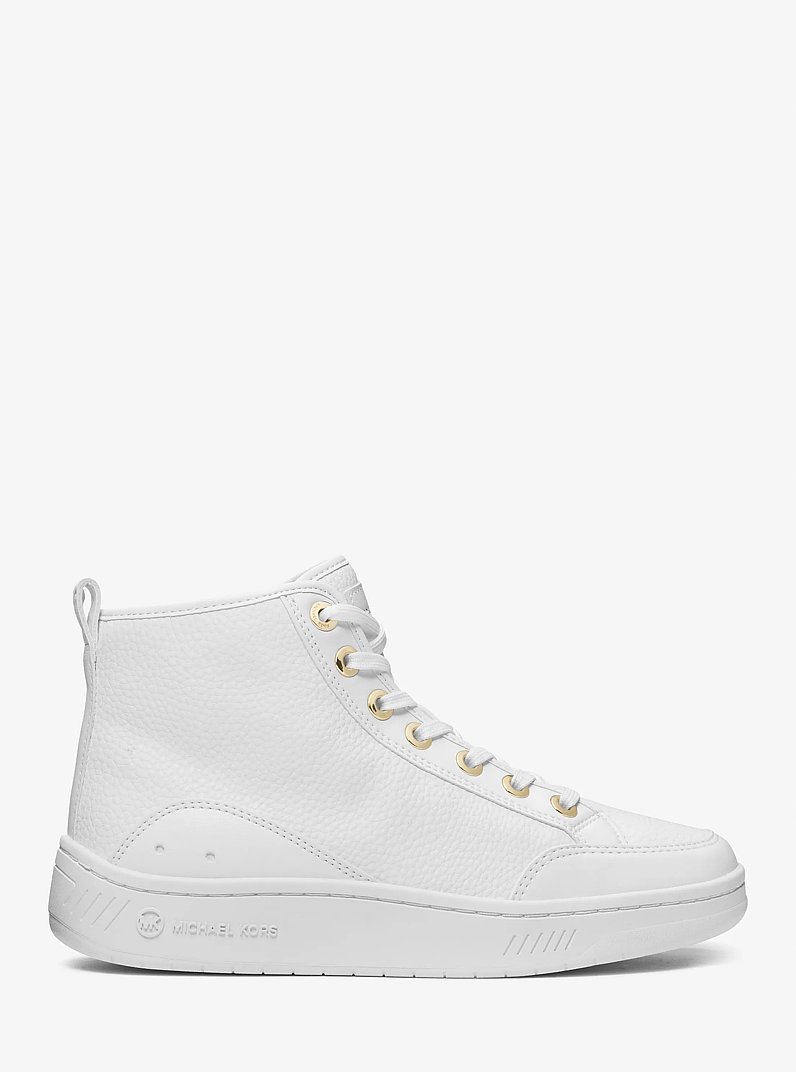 Zapatilla de ca&ntilde;a alta Shea in BLANCO INTENSO | Michael Kors