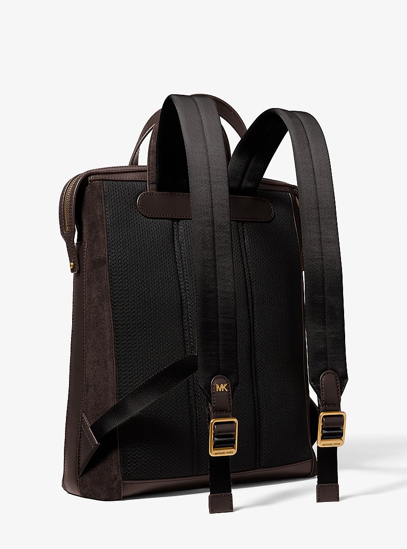 Shopper Nicholas aus Wildleder in SCHOKOLADE | Michael Kors