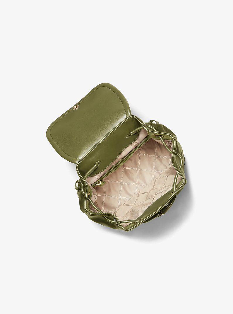 Cara Small Nylon Backpack in SMOKEY OLIVE | Michael Kors