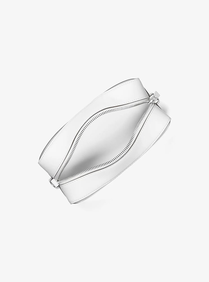 Bryant Medium Camera Crossbody Bag in OPTIC WHITE | Michael Kors
