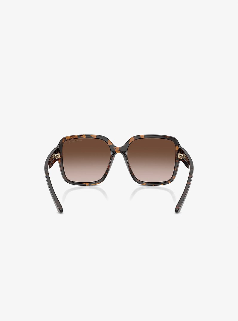 Lunettes de soleil Brays Island in &Eacute;CAILLE DE TORTUE FONC&Eacute;E | Michael Kors