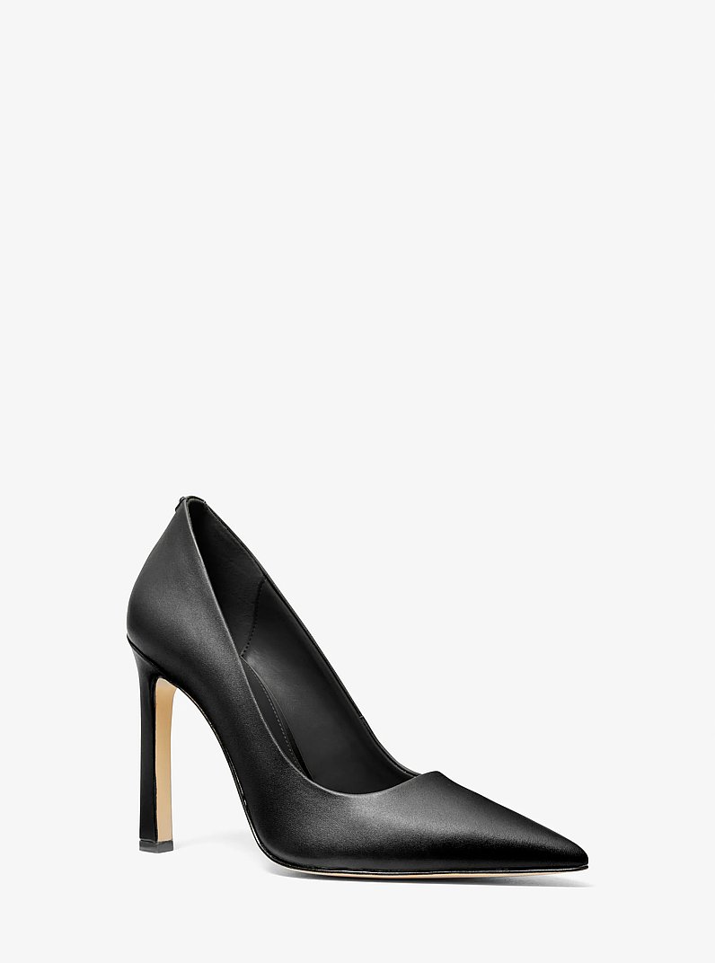Amara Leather Pump in BLACK | Michael Kors