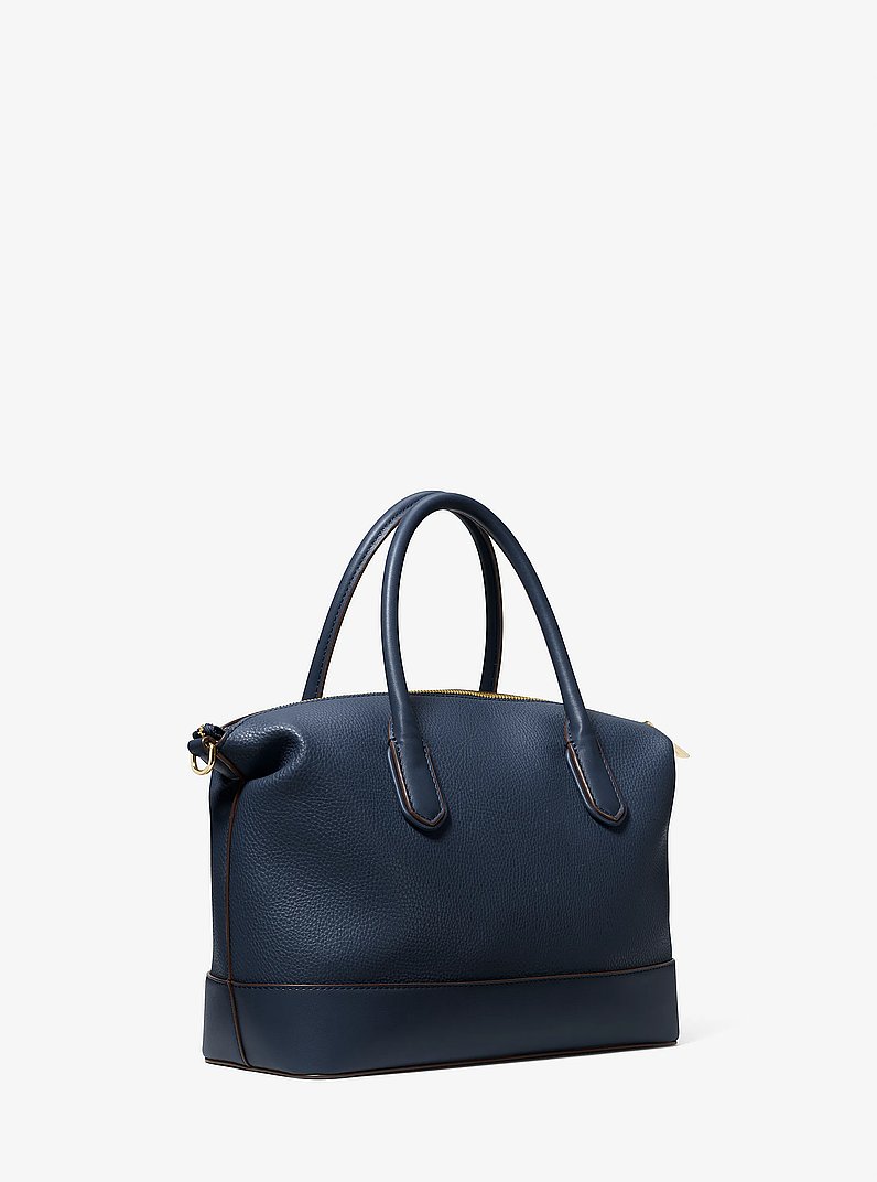 Hyde Medium Satchel in NAVY | Michael Kors