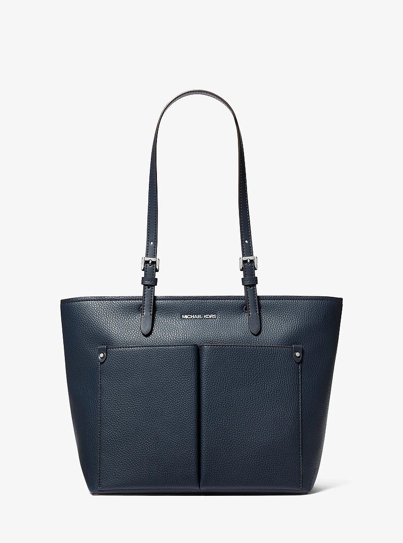 Jet Set Medium Pocket Tote Bag in NAVY - Sale | Michael Kors [US]
