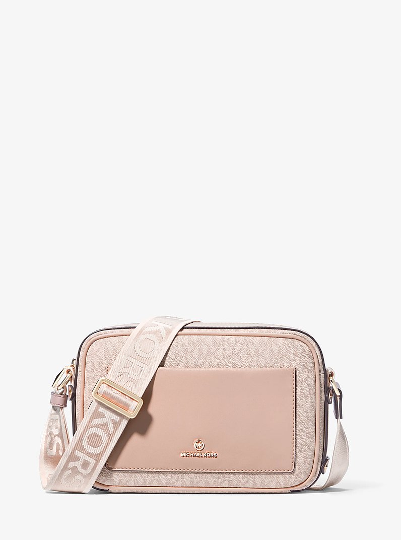 Maeve Large Signature Crossbody Bag in BALLET | Michael Kors