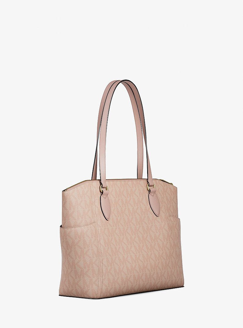 Shopper Sienna Medium mit Signature-Logomuster in BALLETT | Michael Kors