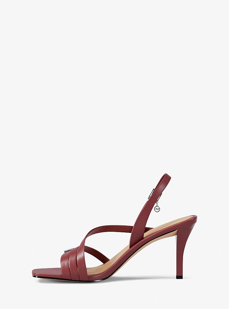 Yvette Sandal in MAROON | Michael Kors