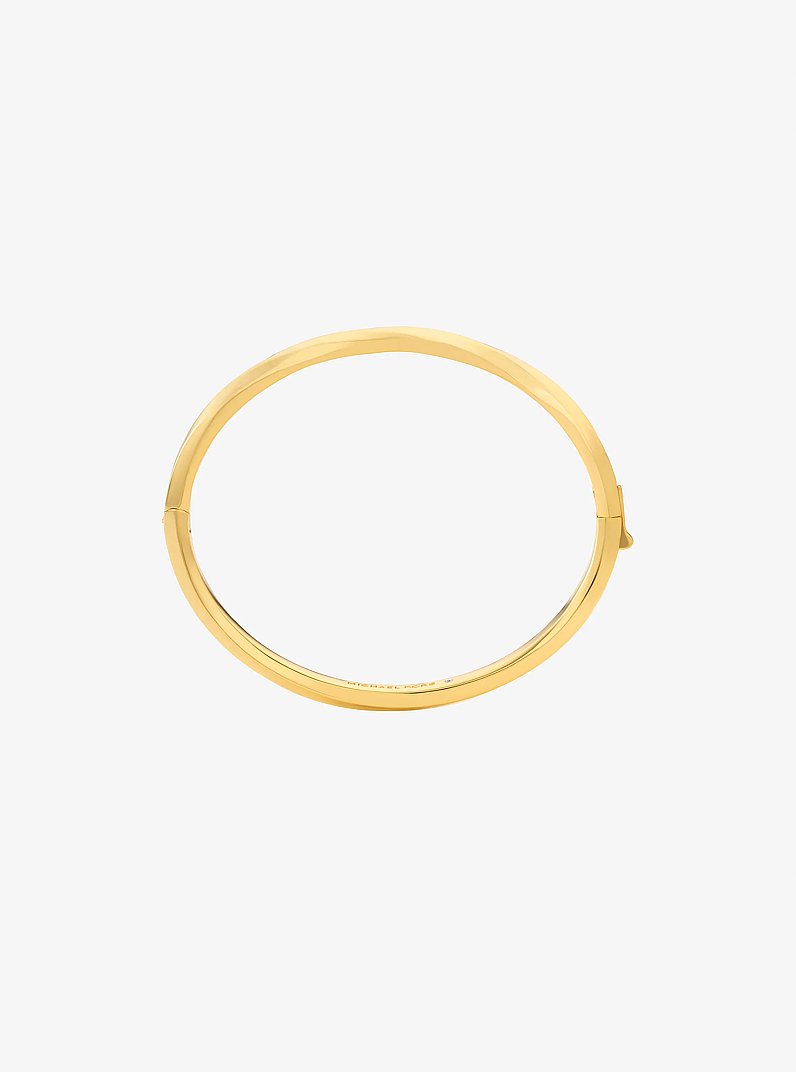 Pulsera r&iacute;gida torsada in DORADO | Michael Kors