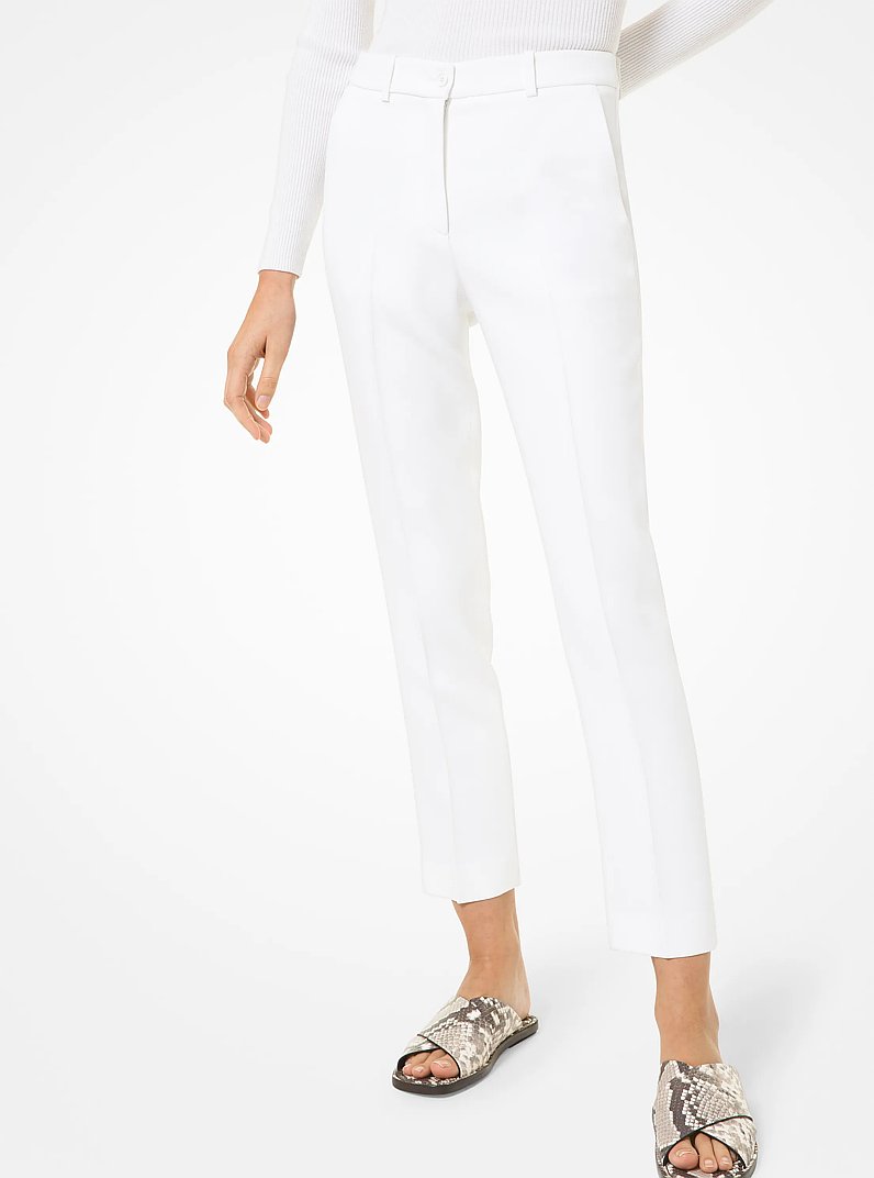 Samantha Double Crepe Sabl&eacute; Pants