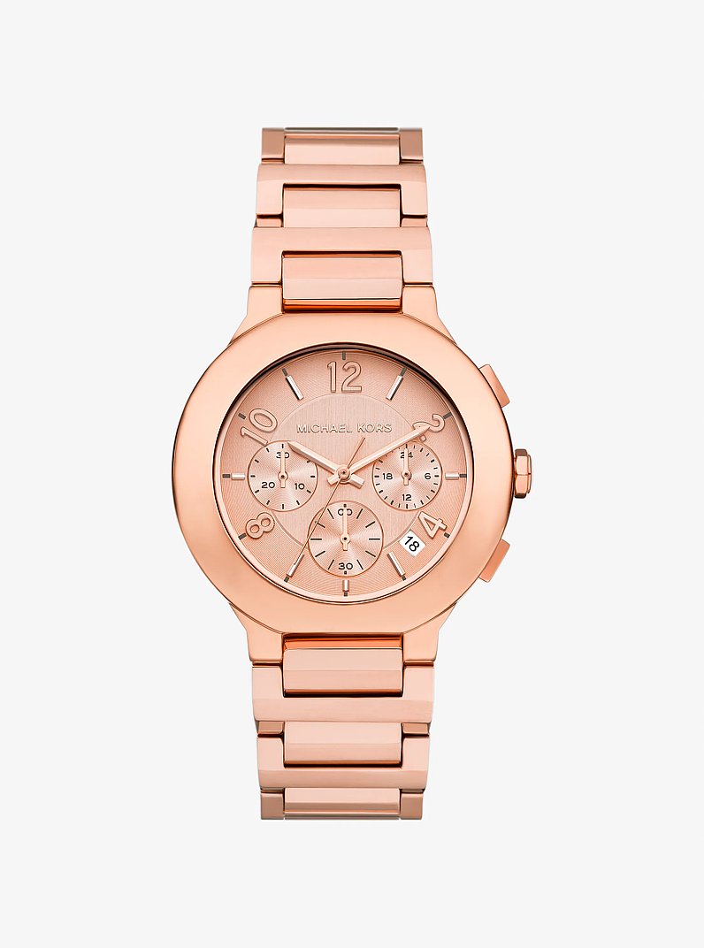 Horloge Gramercy, oversized en ros&eacute;goudkleurig in ROS&Eacute;GOUD | Michael Kors