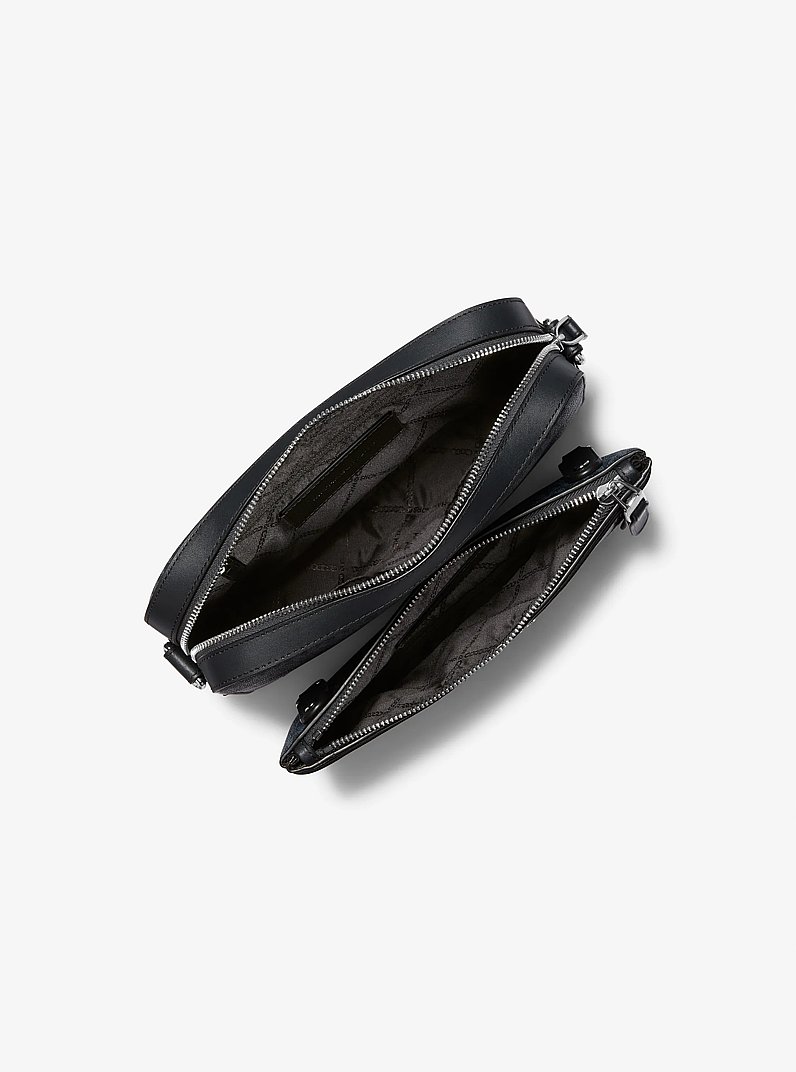 Hudson 2-in-1 Logo Crossbody Bag in ADMRL/PLBLUE | Michael Kors