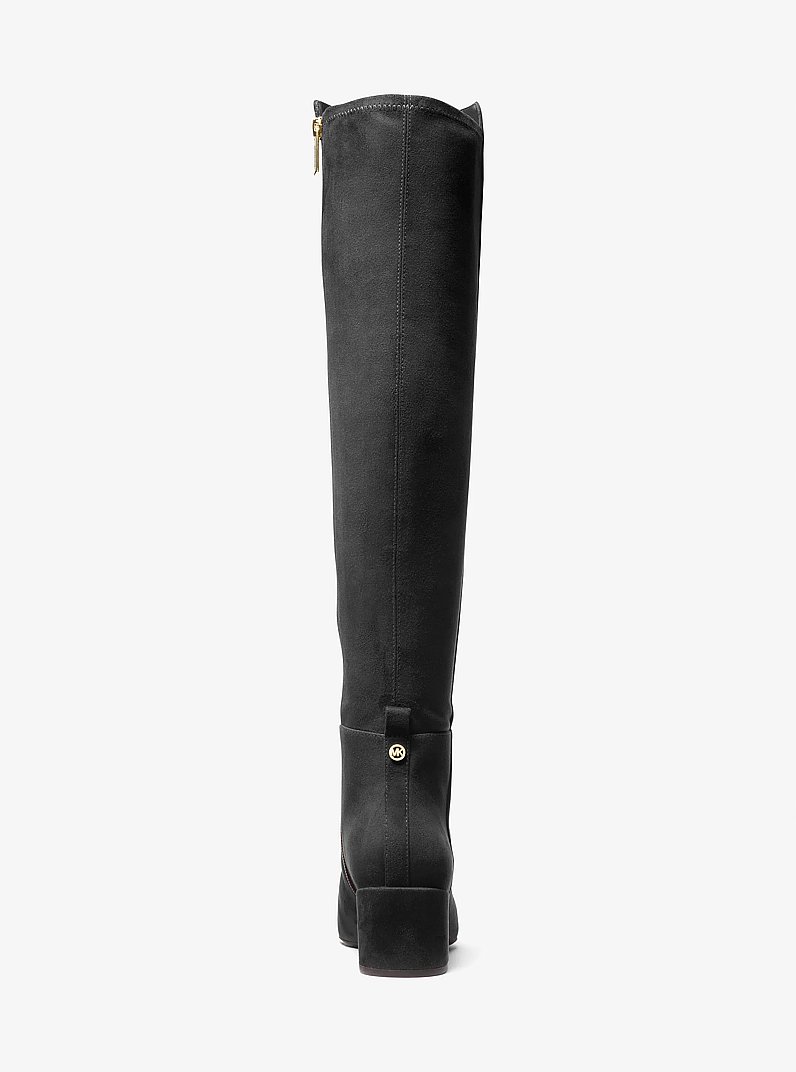 Braden Knee-High Riding Boot in BLACK | Michael Kors