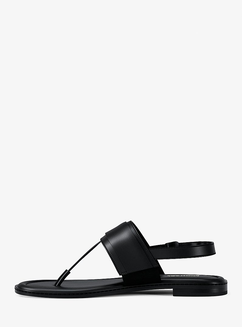 Carmen Thong Sandal in BLACK | Michael Kors
