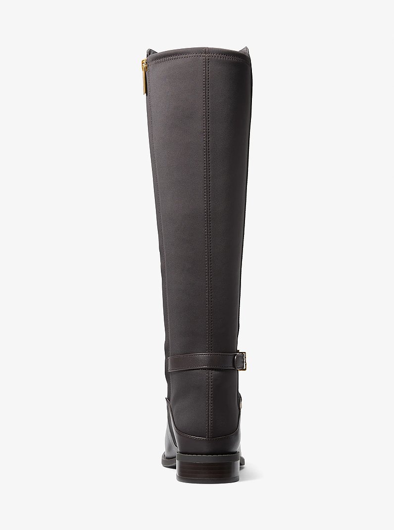 Rachel Smooth and Scuba Boot in CHOCOLATE | Michael Kors