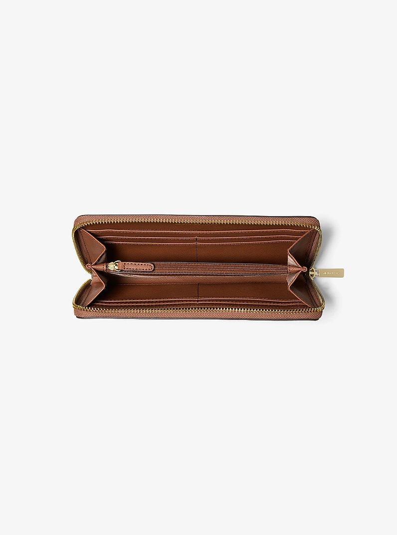 Jet Set Travel Large Crossgrain Leather Wallet
