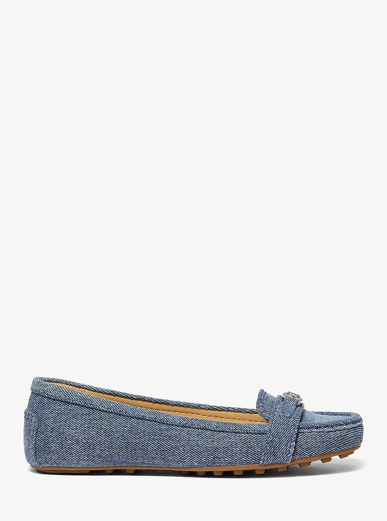 Mocas&iacute;n Mandy de denim in LAVADO UNION | Michael Kors
